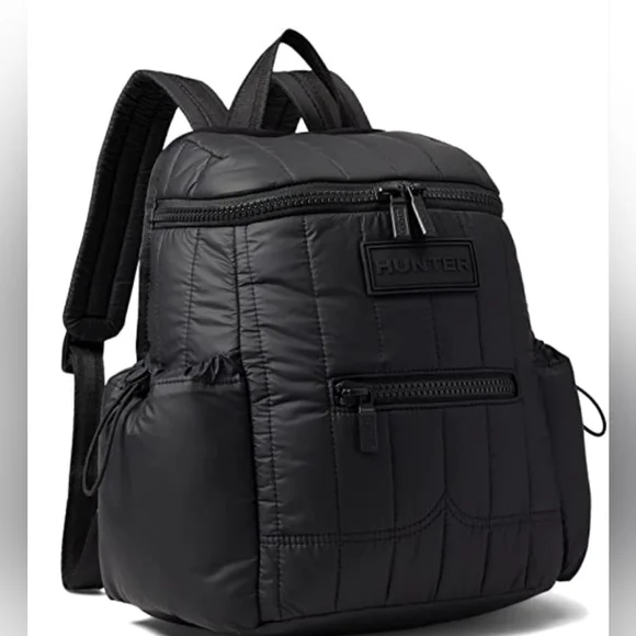 Hunter Intrepid Puffer Backpack Hunter Intrepid Puffer Mini Backpack In Exploded H-Monogram  main image 3